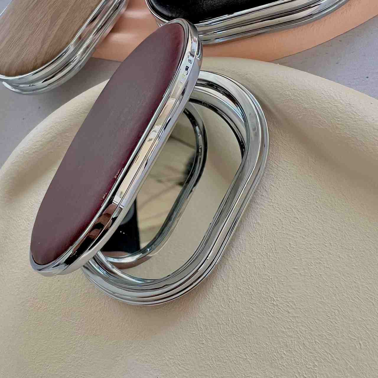 آینه جیبی وارداتی شیک و جمعوجور در سه رنگ خاص|کد۴۵۴ - تصویر 3