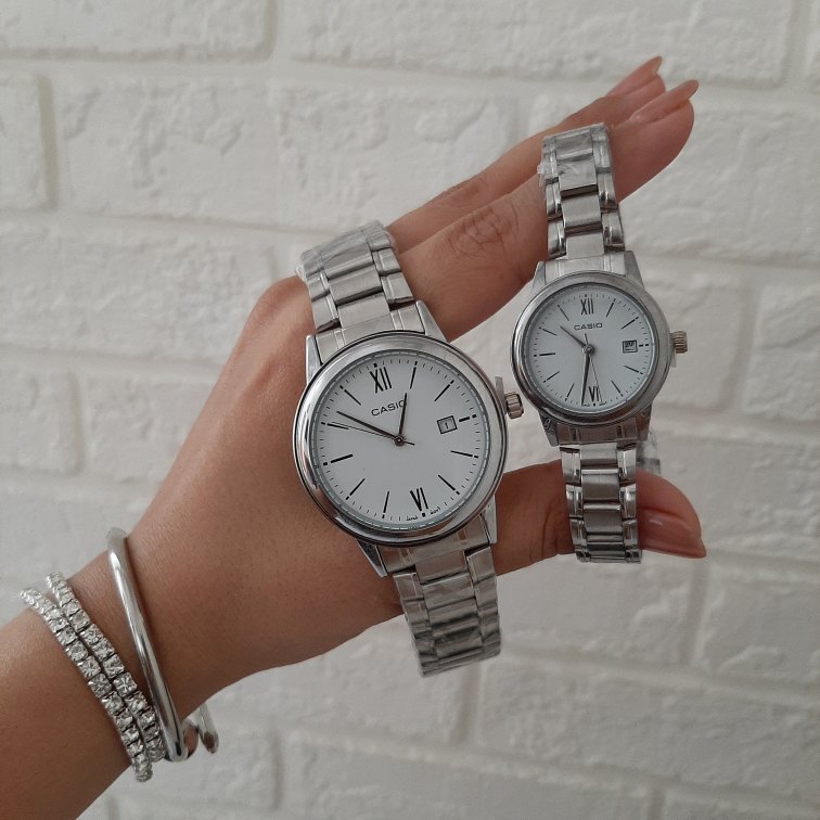 ساعت ست کاسیو مدل خطی|کد ۴۳۶ - تصویر 4