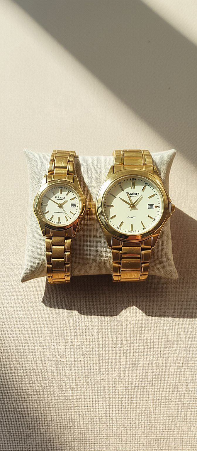 ساعت ست کاسیو مدل خطی|کد ۴۳۶ - تصویر 8