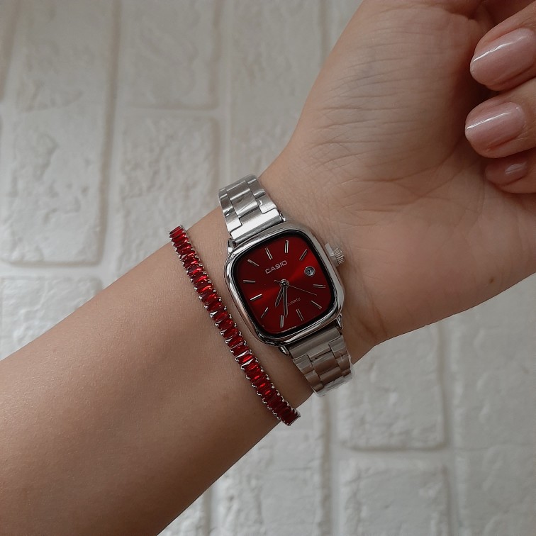 ساعت مچی ست و تکی کاسیو | موجود در رنگهای نقرهای و طلایی|کد۴۶۴ - تصویر 4