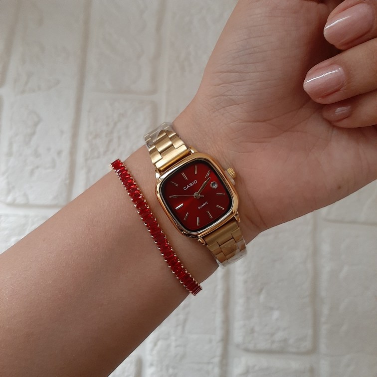 ساعت مچی ست و تکی کاسیو | موجود در رنگهای نقرهای و طلایی|کد۴۶۴ - تصویر 7