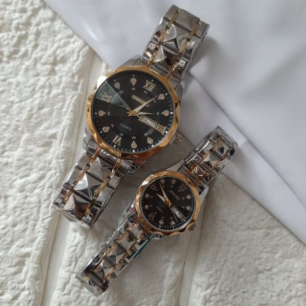 ساعت مچی سیکو الماس | ساعت استیل Seiko|کد ۴۷۰ - تصویر 4