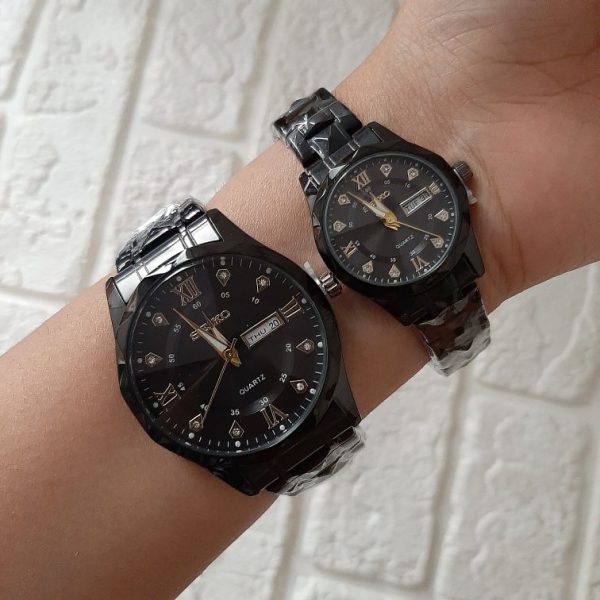 ساعت مچی سیکو الماس | ساعت استیل Seiko|کد ۴۷۰ - تصویر 5