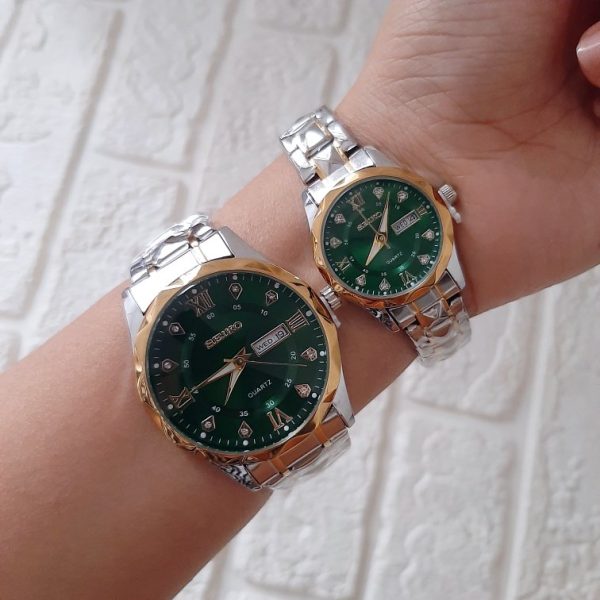 ساعت مچی سیکو الماس | ساعت استیل Seiko|کد ۴۷۰ - تصویر 6