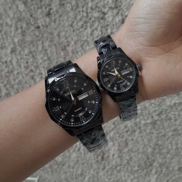 ساعت مچی سیکو الماس | ساعت استیل Seiko|کد ۴۷۰ - تصویر 9