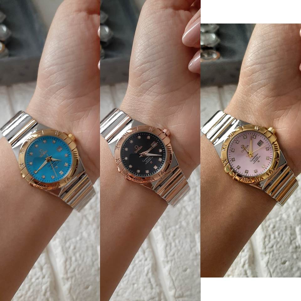 ساعت مچی زنانه امگا های کپی | نبات با کد ۴۸۰ - تصویر 2