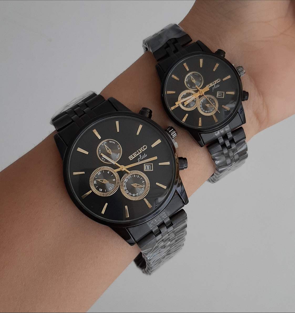 ست ساعت مچی سیکو طرح کرنوگراف | امکان خرید تکی و ست کد ۴۸۸ - تصویر 2