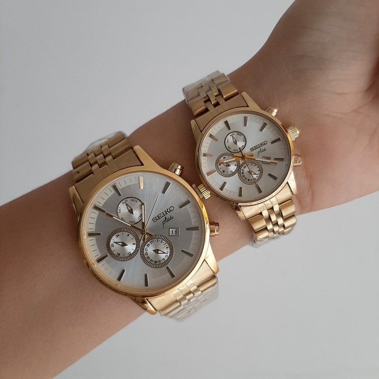 ست ساعت مچی سیکو طرح کرنوگراف | امکان خرید تکی و ست کد ۴۸۸ - تصویر 3