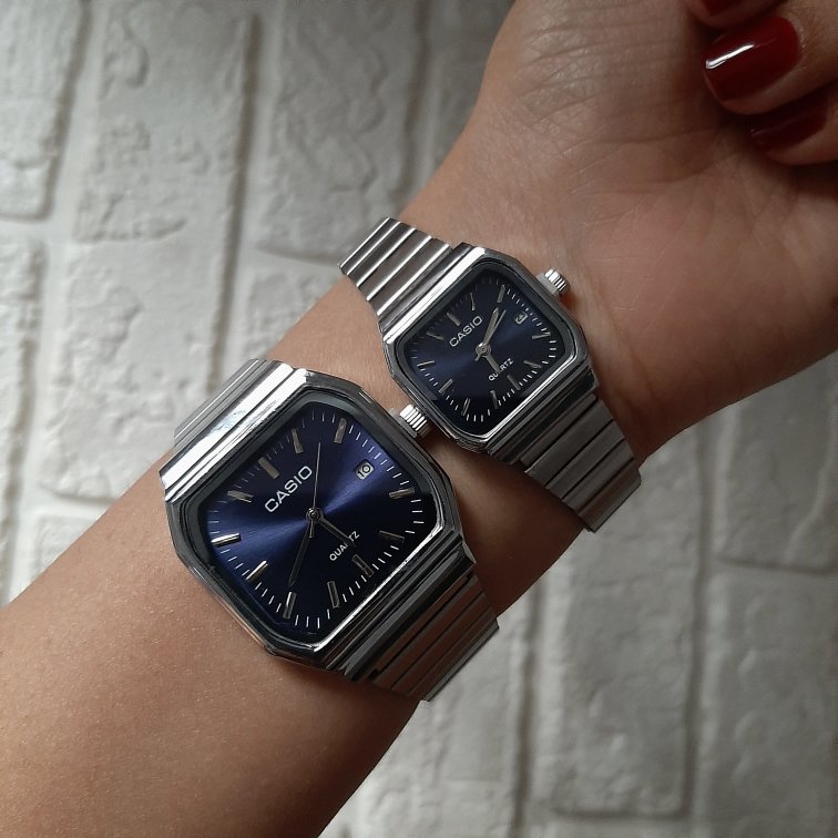 ساعت ست و تکی کاسیو؛ مدل مربعی پرفروش قابل سفارش کد ۴۸۹ - تصویر 5
