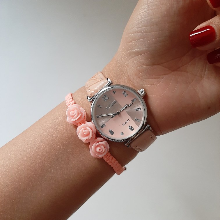 ساعت اولیجیا زنانه | بند چرمی گرد|کد ۴۹۲ - تصویر 7