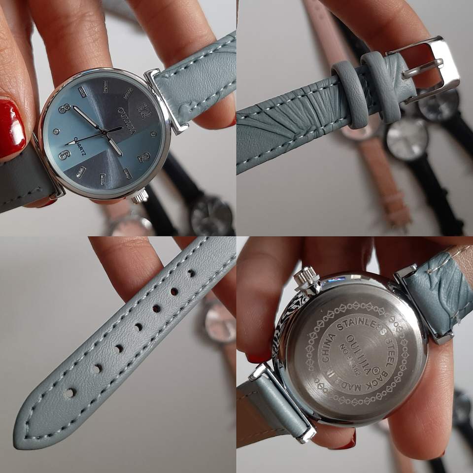 ساعت اولیجیا زنانه | بند چرمی گرد|کد ۴۹۲ - تصویر 9