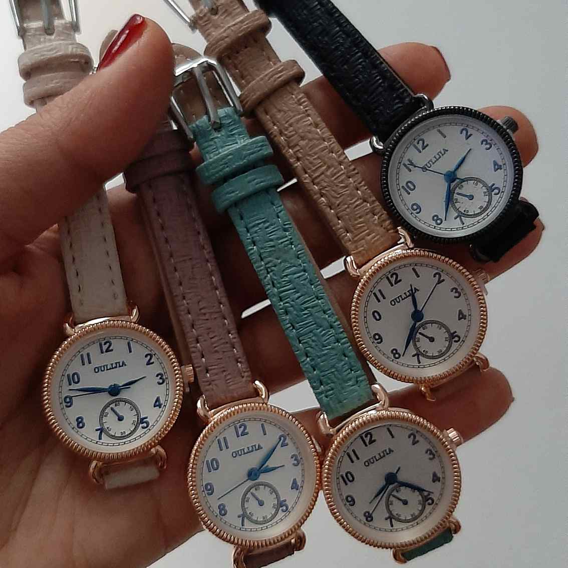 ساعت مچی زنانه اُلیجیا طرح مینیمال – قابل ست شدن با هر استایلی|کد ۴۹۵ - تصویر 2