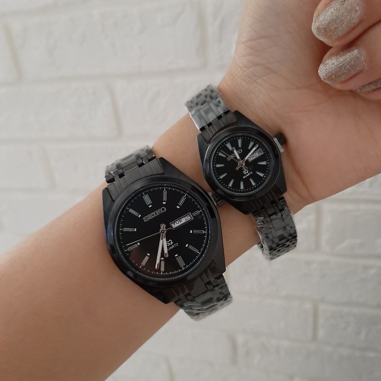 ساعت سیکو کلاسیک استیل | فروش تکی و ست، دارای رنگبندی|کد ۵۰۸ - تصویر 7